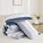 Andency Queen Comforter Set Mineral Blue - 3 Pieces Lightweight Fluffy Bedding Comforter Sets, All Season Down Alternative Comforter (1 Comforter, 2 Pillowcases)-124498873-124764780