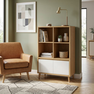 Wonder 2-Shelf Bookcase with Doors