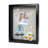 Ajalon Black Solid Wood Storage Shadow Box Picture Frame