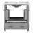 Delafe 30'' Single Bathroom Vanity with Solid Wood+MDF+Resin Top-393663002