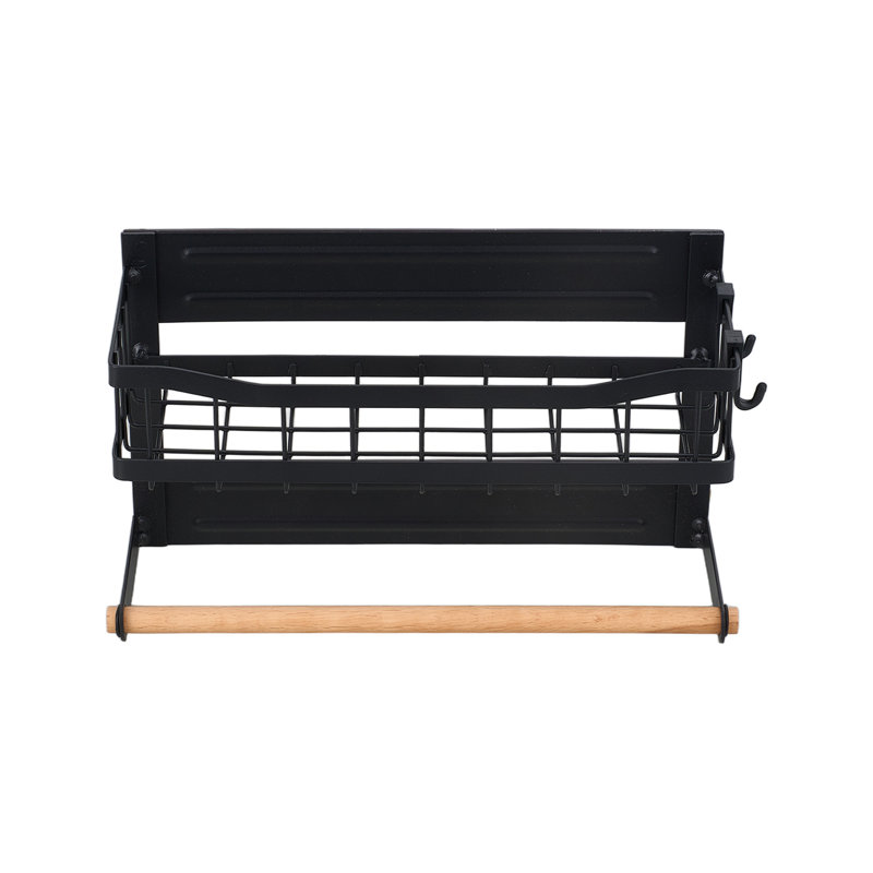 Freestanding Spice Rack, Black