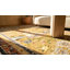 Hand Knotted Silk Area Rug in Brown