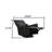 Classic Power Upholstered Recliner Chair with Glider Rocking Swivel Base and USB Ports-680337819