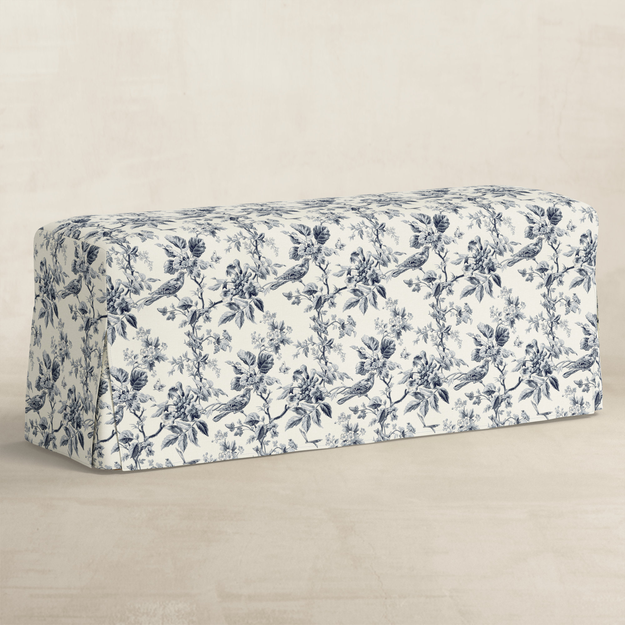Bench,  Navy Floral
