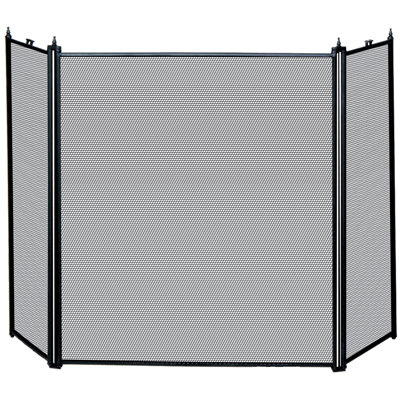 Acampora Iron Fireplace Screen