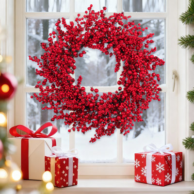 Couronne de Noël 28 po
