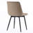 Emsley Faux Leather Upholstered Dining Chair Armless Side Chair with Metal Legs-2018551415