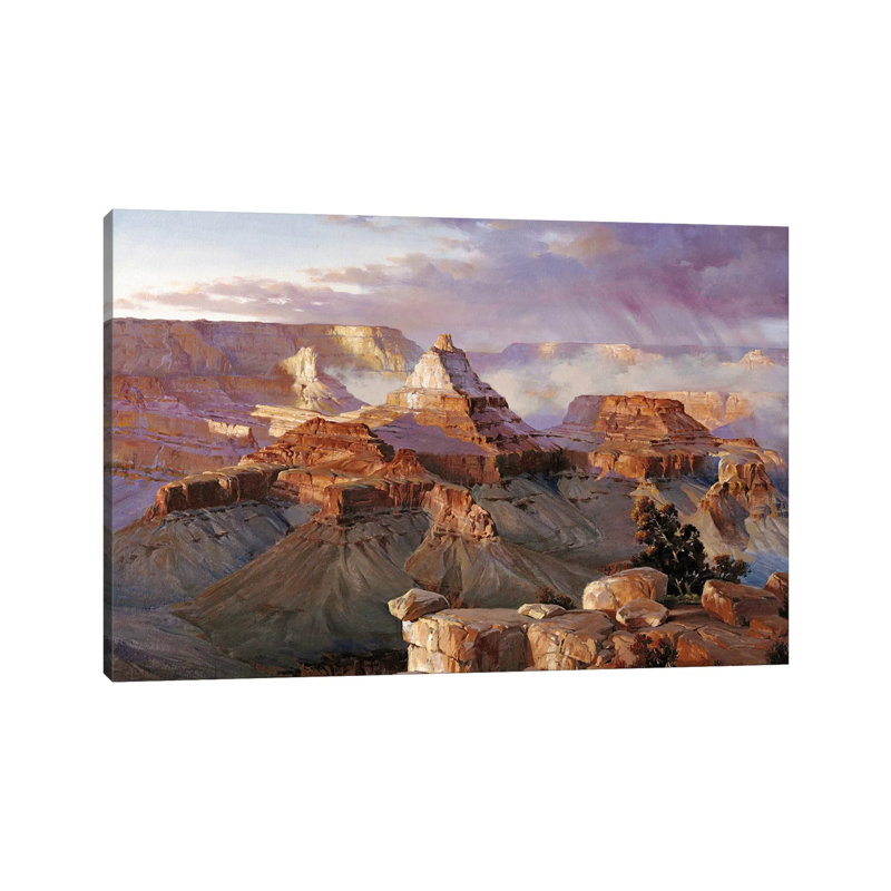 Grand Canyon Iii - impression sur toile tendue, H 40 po x l 60 po x 1,5 po