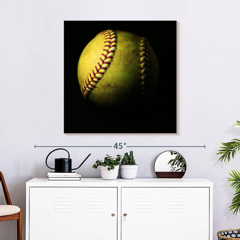Sireci Dark Softball, 30" H x 30" W