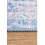Tapis décoratif bleu à motif tissé rétro-1273743850