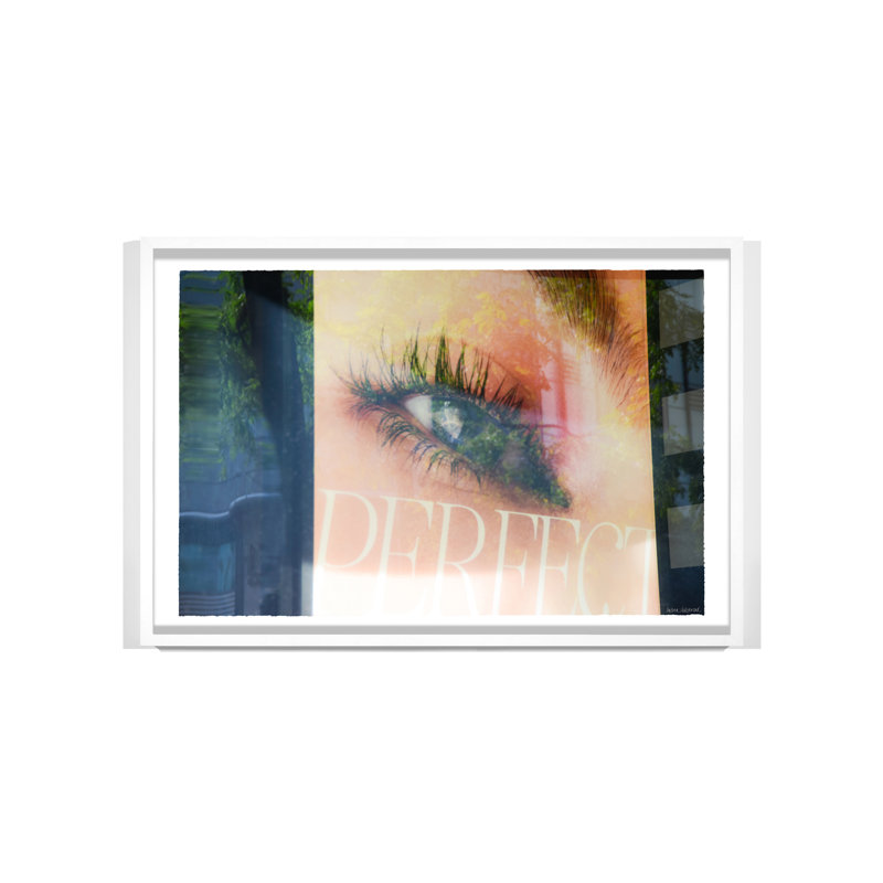 Chicago. Sephora Window Reflection Print