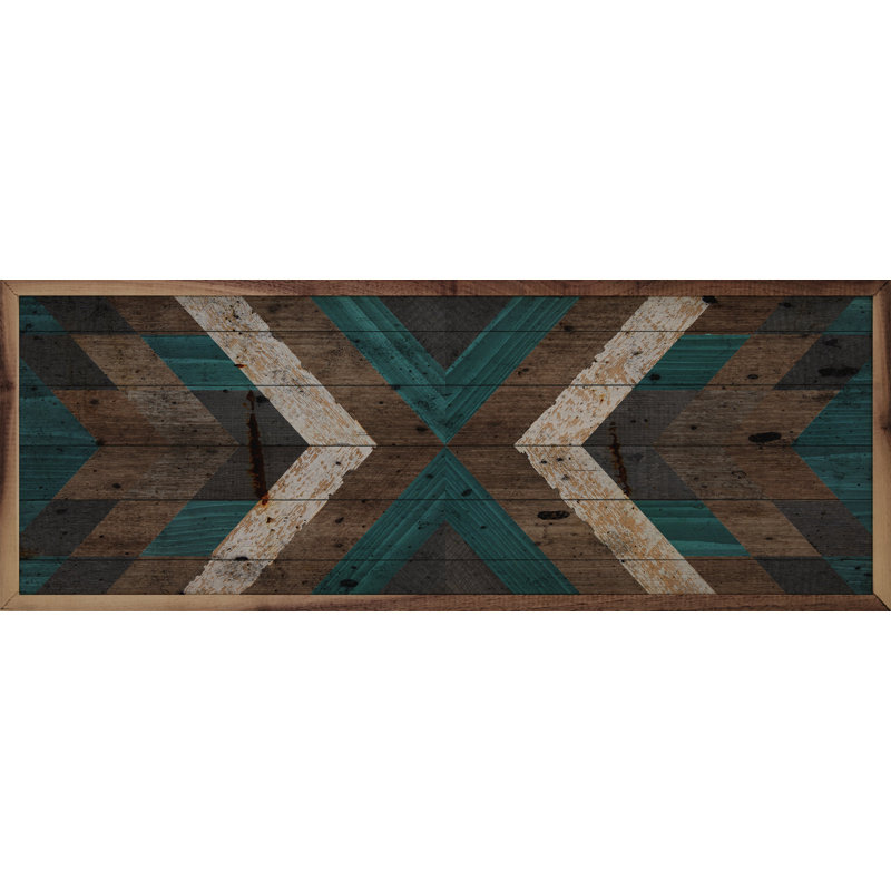 Pattern Rustic Green Wood, 4" H x 12" W
