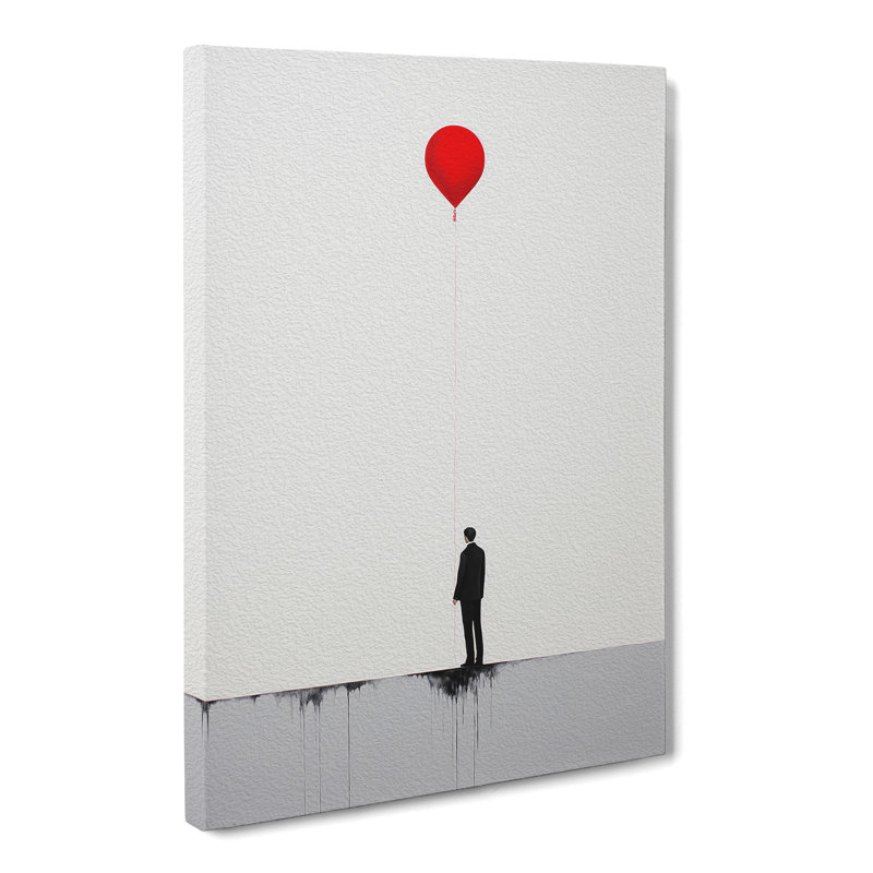 Minimalist Contemporary - Wrapped Canvas, 60cm H x 40cm W x 3cm D