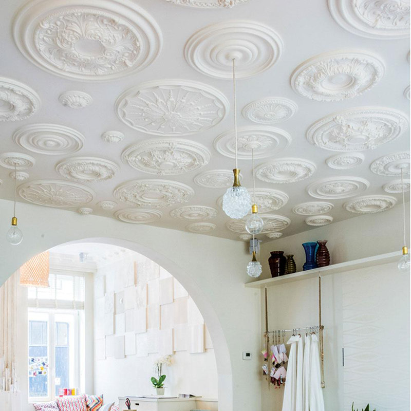 13" Diameter High Density Polyurethane Ceiling Medallion