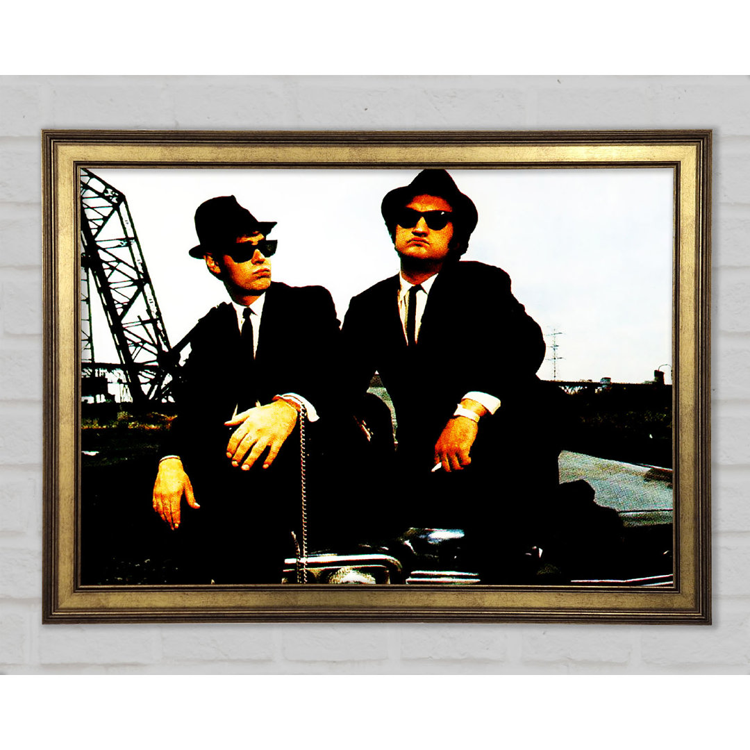 Kunstdruck The Blues Brothers Jake und Elwood