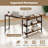 Ercan L-Shaped Metal Base Writing Desk-983651948