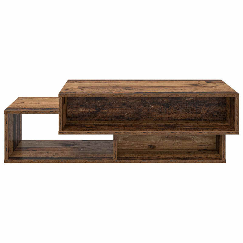 Coffee Table with Storage, Old Wood