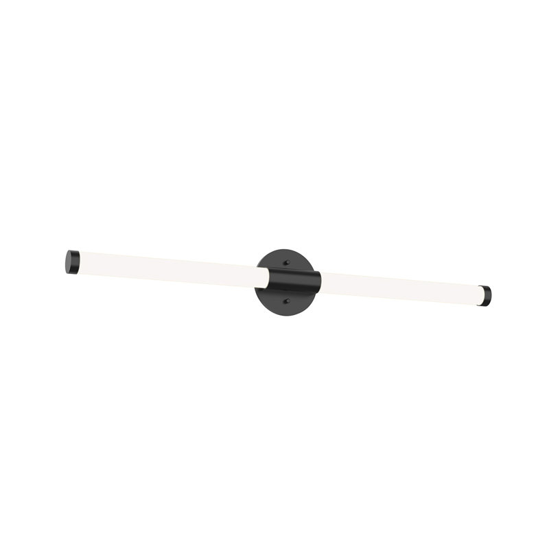 Akari 1 - Light LED Bath Bar, Black