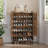 6-Tier 24 Pairs Shoe Cabinet With Doors And Adjustable Shelves For Entryway-11166103