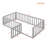 Wood Daybed Frame With Fence-595980152-595980156