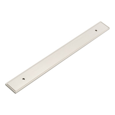 10-1/16" Contemporary Oversized Cabinet Pull Backplate