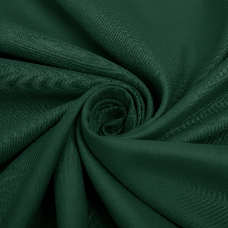 Super Soft Microfiber Fitted Sheet – 25cm Deep Pocket, Brushed Finish, Single (3'), Emerald