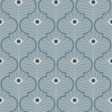 Moroccan Peacock 10' L x 24" W Wallpaper Roll