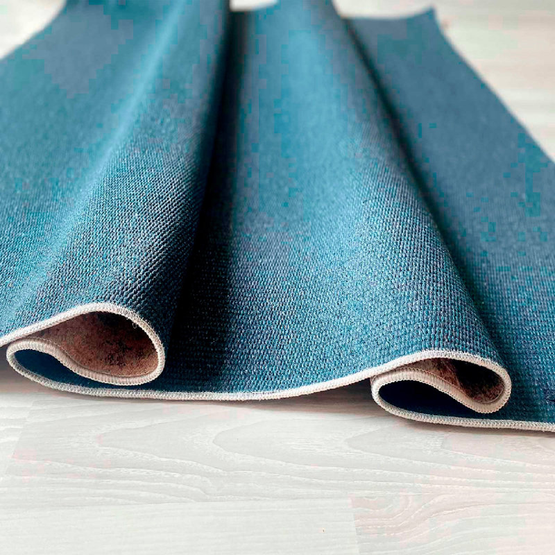Soft Beige Carpet (2.6 x 8.2 Feet) | 100% Cotton, 1200 g/m² | Pile Height: 0.4 in, Sponge Height: 0.1 in, Felt Base: 0.2 in | Antibacterial, Non-Slip PVC Underside | Machine Washable, Durable & Stylish Home Decor
