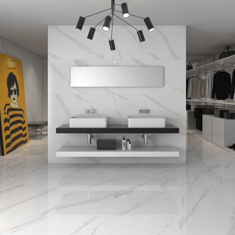 Pros and Cons of Porcelain Tile for Bathroom Floor￼ - Cosmos Surfaces