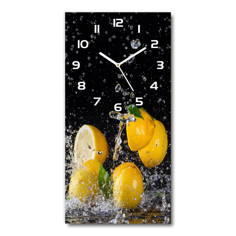 Jacquilyn Glass Wall Clock
