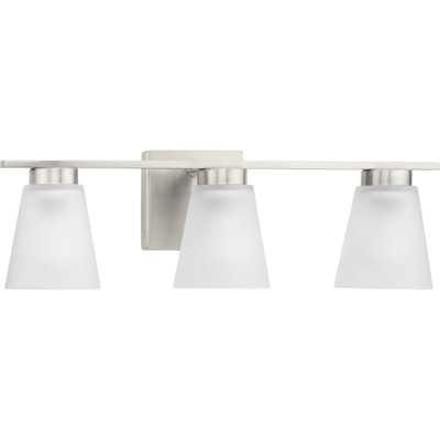 Three-Light Transitional Vanity Light