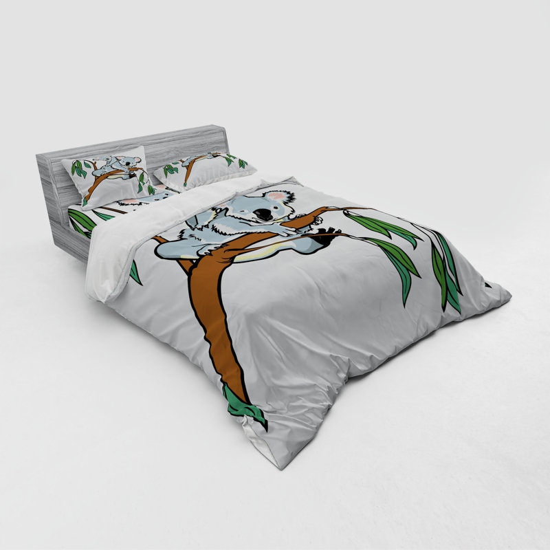 Eclectic Polyester Duvet Cover, Queen Duvet Cover + 3 Additional Pieces