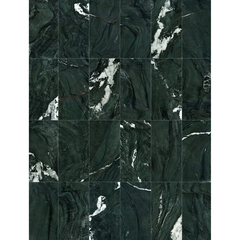 Carreaux de marbre de 24 po x 12 po en diamant véritable pour salle de bain, plancher, cuisine précieuse de luxe, motif naturel 12 po x 24 po, 4 pièces par boîte, pierre magnifique