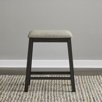 Dancy Upholstered Console Stool by Latitude Run