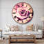 Horloge murale mauve-36845606