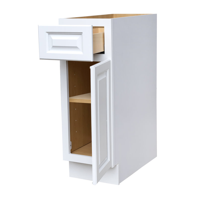 Armoire de cuisine blanche, 18"