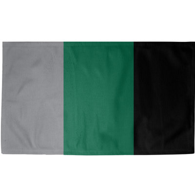 Tapis à rayures green national hockey