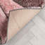 San Francisco 3D Textured Blush/Light Green/Black Rug-62632490