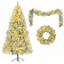 Arbre de Noël enneigé 6 pi 6 pi