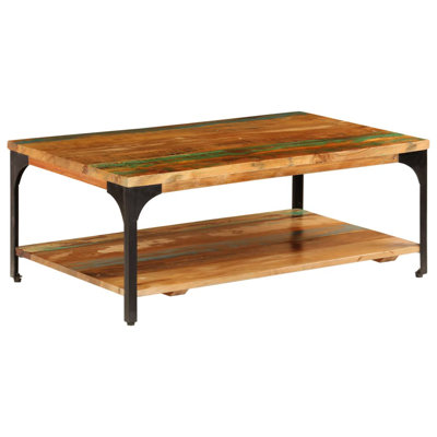 Narcisse Frame Single Coffee Table with Storage
