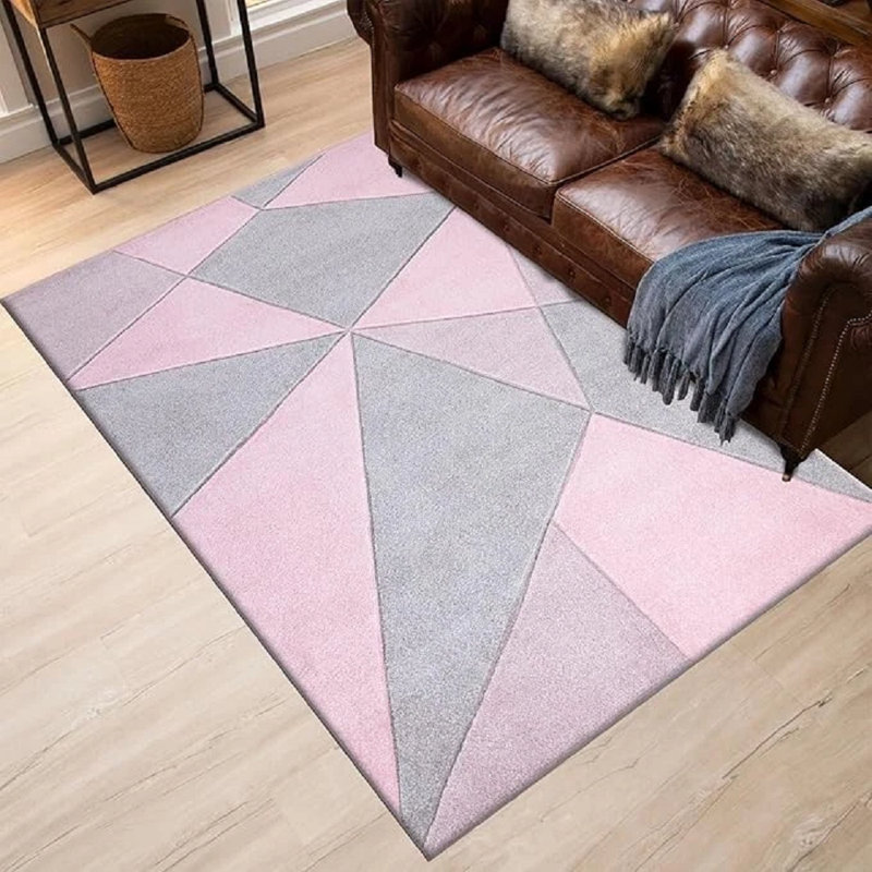 Solid Colour Indoor / Outdoor Area Rug, Rectangle 60 x 110 cm