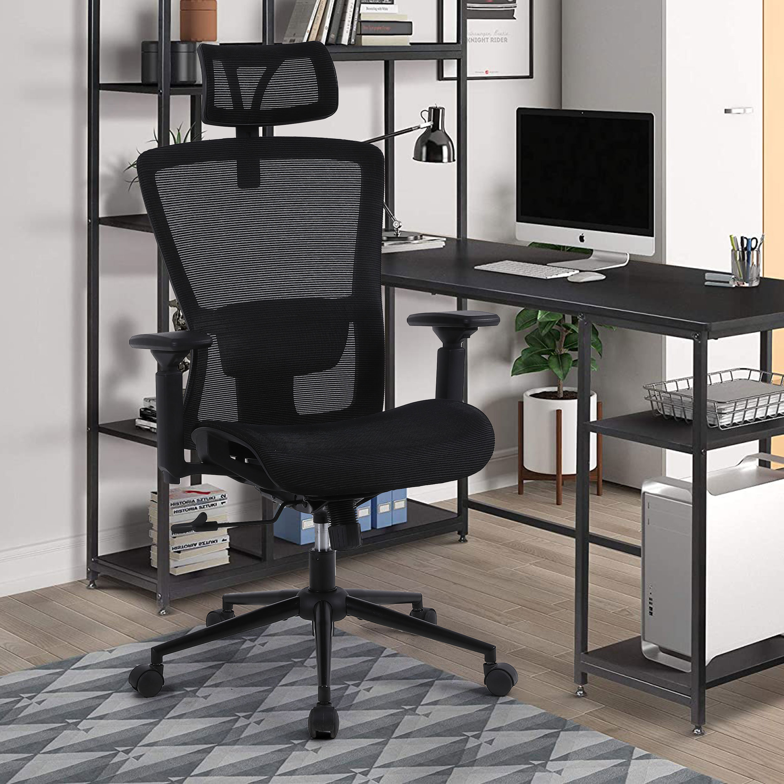 Ergonomic 3D Mesh Office Chair, Computer Desk Chair