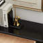 Console noire en bois massif-163452893