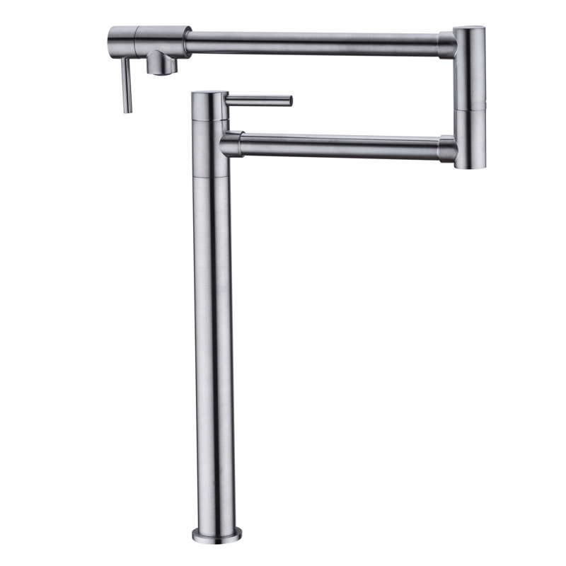 GAWEZA Kitchen Faucet, NIckel