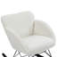 Chaise berçante en métal Jiyah