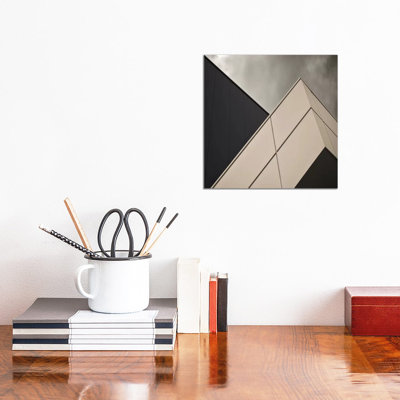Tangential 1 Piece Wrapped Canvas Wall Art