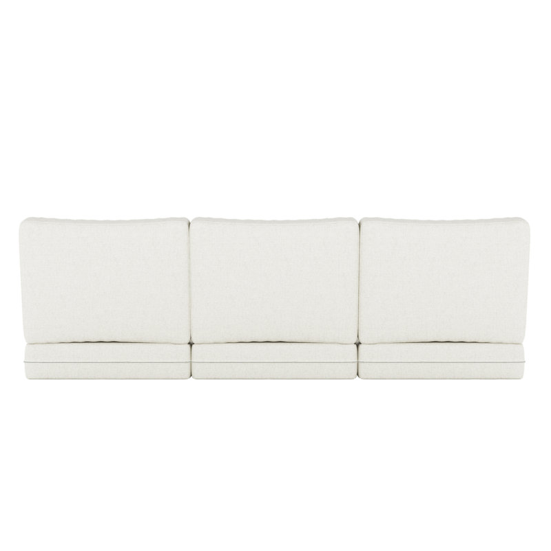Coussin de siège / dossier d'extérieur pour canapé, Lin bonheur Sunbrella