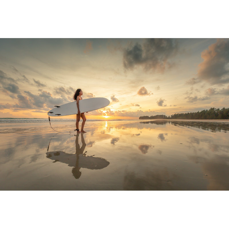 Surfeuse hawaïenne, L 12 po x H 8 po