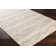 Chevron Flatweave Wool Cream/Black Area Rug