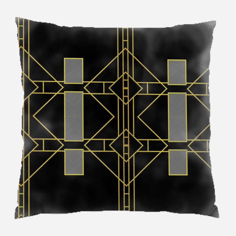 Coussin abstrait